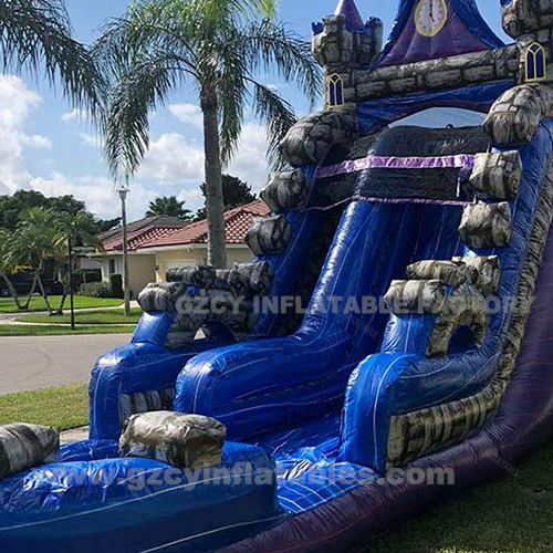 Magic Kingdom Water Slide,Giant Inflatable Water Slide