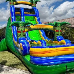 Reggae Rush Water Slide,Jumping Castle Inflatable Water Slide