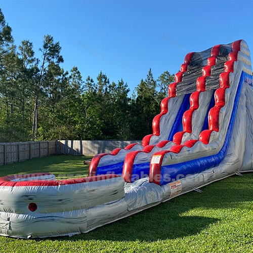Outdoor Commercial Giant Titan Slide with Pool