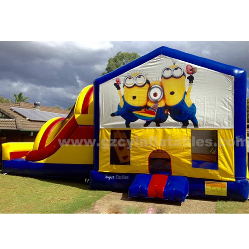 Minions Inflatable Banner Jumping Castle