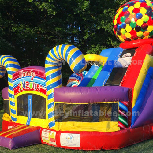 Customization Jumping Castle Inflatable Jumping House Kids Candy Land for Amusement Park