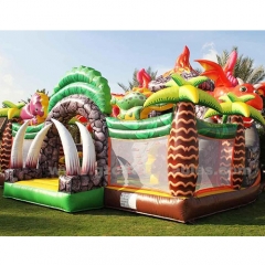 Jurassic World Bounce Slide Kids Inflatale Jumping Castle