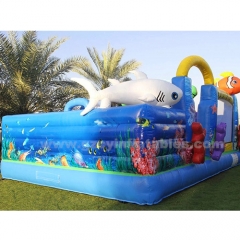 Turtle Bounce Combo Inflatale Jumping Castle