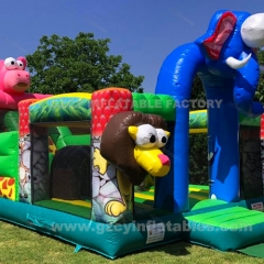 Elephant Inflatable Bounce House Jumping Castle for kids