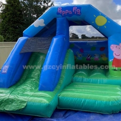 Peppa Pig Bouncy Castle With Front Slide