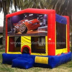 Cars Kids Inflatable Bounce House Jumping Castle