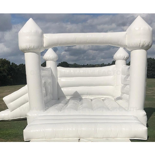 Inflatable White Jumping Castle Wedding Bounce House