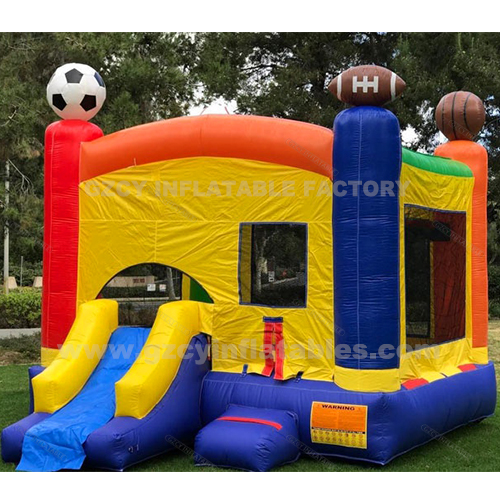 Commercial Grade Bounce House Sports Castle with Slide