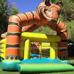 Tiger Inflatable Bounce House Jumping Castle