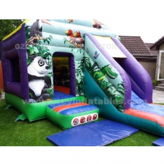Inflatable Castle Panda Bouncing Kids Commercial Bounce House