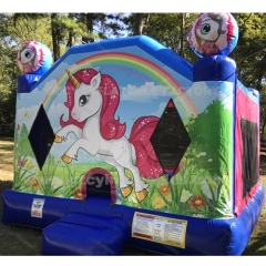Kids Party Unicorn Inflatable Bounce House,Unicorn Inflatable Jumping Castle