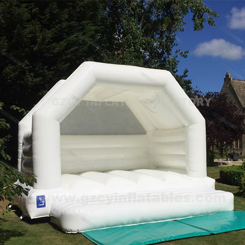 White Wedding Bouncy Castle