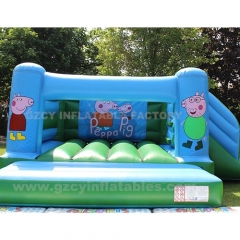 Peppa Pig Bouncy Castle With Slide