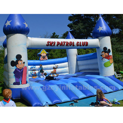Adult & Childrens Mickey Inflatale Bouncy Castle