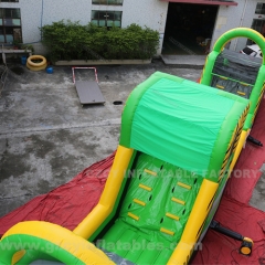 Giant Outdoor Inflatable Obstacle Race Playground Equipment Inflatable Castle