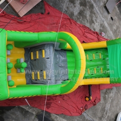 Giant Outdoor Inflatable Obstacle Race Playground Equipment Inflatable Castle