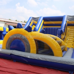 Inflatable Slide Trampoline Obstacle Course Slide Combo Kids Inflatable Obstacle Game