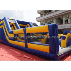 Inflatable Slide Trampoline Obstacle Course Slide Combo Kids Inflatable Obstacle Game