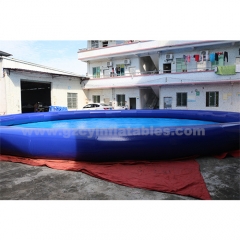 Inflatable round swimming pool outdoor large round pool for kids and adults