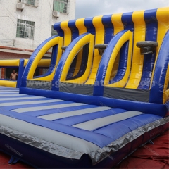 Inflatable Obstacle Course Commercial Inflatable Obstacle Bounce Trampoline Kids and Adults