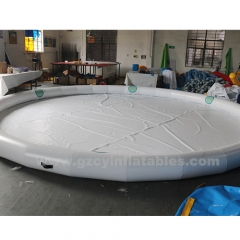 Large round inflatable swimming pool outdoor adult and kids pool