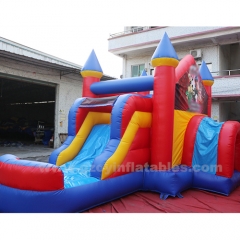 Commercial inflatable jumping castle combination bounce house inflatable slide