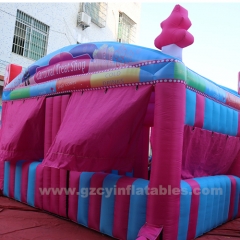 Outdoor Portable Carnival Snack Store Inflatable Fun Food Booth Inflatable Tent