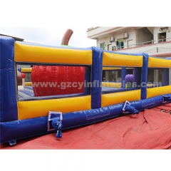 Inflatable Trampoline Playground Jumping Game Bounce Kids Game Party Castle