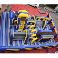 Custom Inflatable Game Park Amusement Park Inflatable Obstacle Race Kids and Adults Bouncy Castle