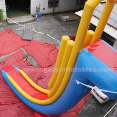 Custom Large Inflatable Dock Slide Emergency Escape Slide