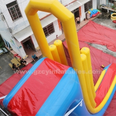 Commercial Custom Inflatable Jumping Slides Inflatable Emergency Escape Slides