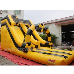 Kids and Adults Big Inflatable Slides Inflatable Obstacle Race Trampoline Slide