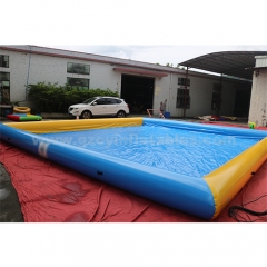 Outdoor commercial inflatable swimming pool