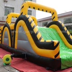 Commercial Bouncy Castle Kids Fun Inflatable Obstacle Game Course