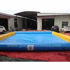 Outdoor commercial inflatable swimming pool