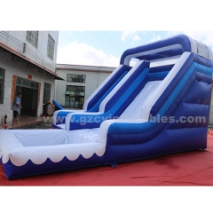 Commercial Inflatable Castle Water Slide Children's Inflatable Swimming Pool Water Slide