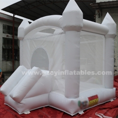 Inflatable White Jumper Castle Jumping Bed Wedding Bouncy House