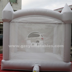Inflatable White Jumper Castle Jumping Bed Wedding Bouncy House
