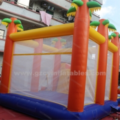 High quality inflatable jumping castle kids inflatable trampoline slide combination