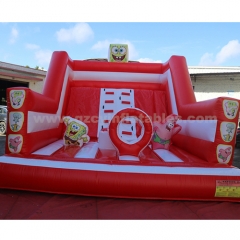 Commercial Inflatable SpongeBob SquarePants Bounce Castle Trampoline for Kids