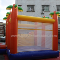 High quality inflatable jumping castle kids inflatable trampoline slide combination