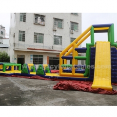 adult inflatable obstacle course adult inflatable obstacle course with slide