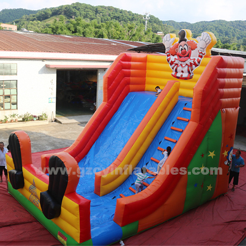 Commercial inflatable climbing castle slide, inflatable castle slide combo