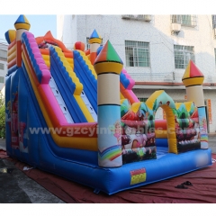 Commercial PVC Large Inflatable Jumping Castle Slide Children Inflatable Playground