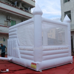 White Inflatable Bounce House Bouncy Castle for Wedding Party or Birthday Party