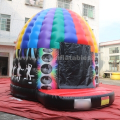 Inflatable Party Disco Bounce Castle Extreme Dance Party Dome Inflatable Disco Dome Bounce House