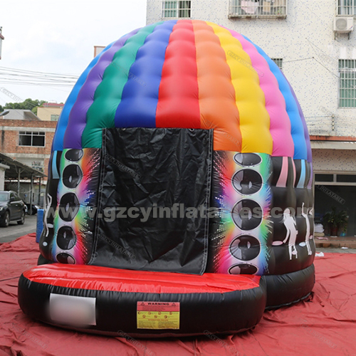 Inflatable Party Disco Bounce Castle Extreme Dance Party Dome Inflatable Disco Dome Bounce House