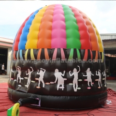 Inflatable Party Disco Bounce Castle Extreme Dance Party Dome Inflatable Disco Dome Bounce House