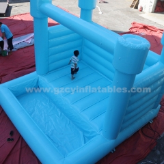 inflatable bouncy castle toddler blue bounce house for kids adults party