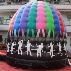 Inflatable Party Disco Bounce Castle Extreme Dance Party Dome Inflatable Disco Dome Bounce House